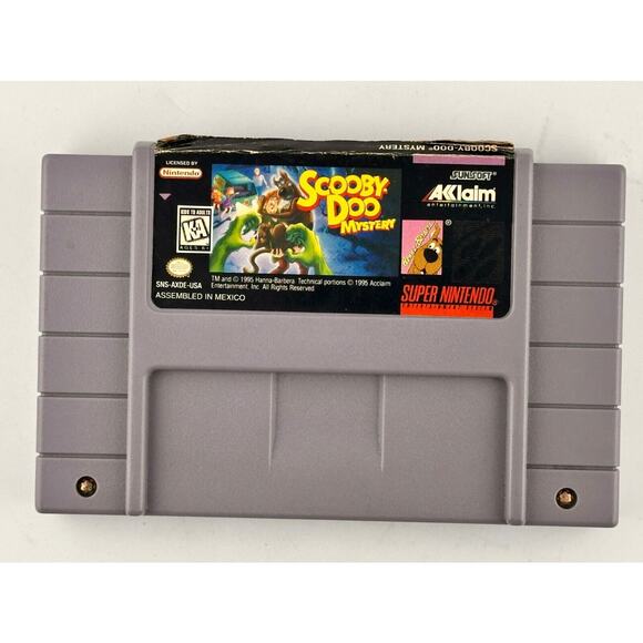 Scooby-Doo Mystery SNES Super Nintendo Game Cartridge Only TESTED - Picture 1 of 3